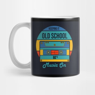 Retro Old School Music Mug